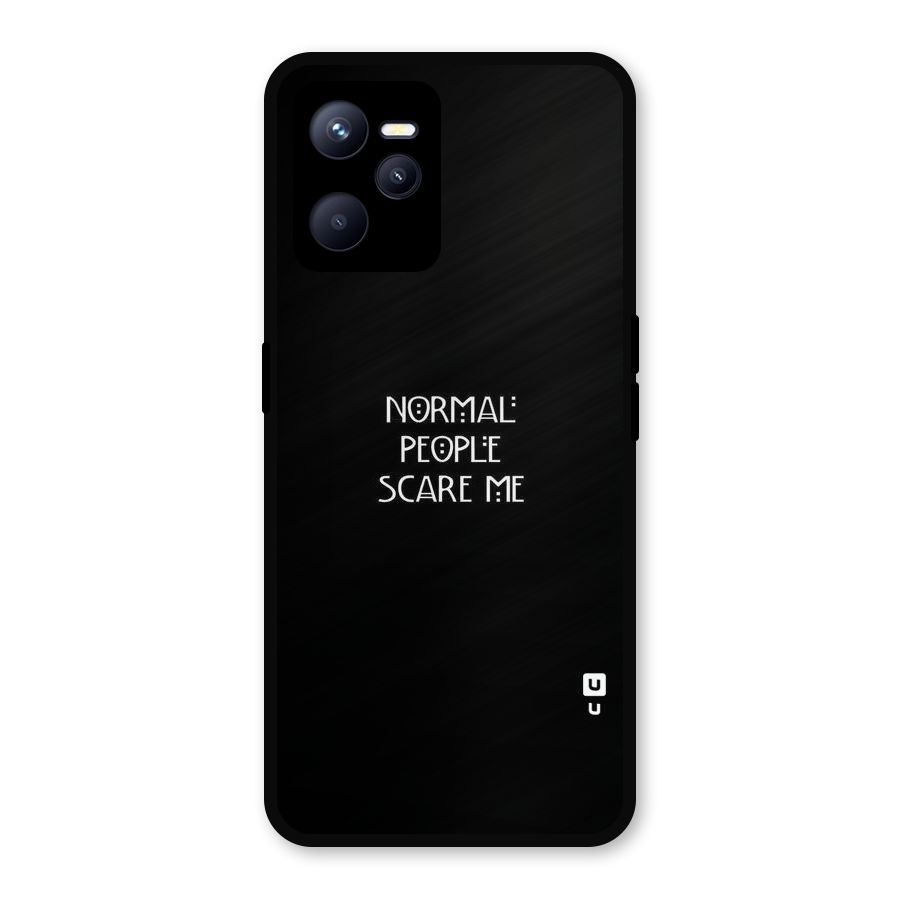 Normal People Metal Back Case for Realme C35