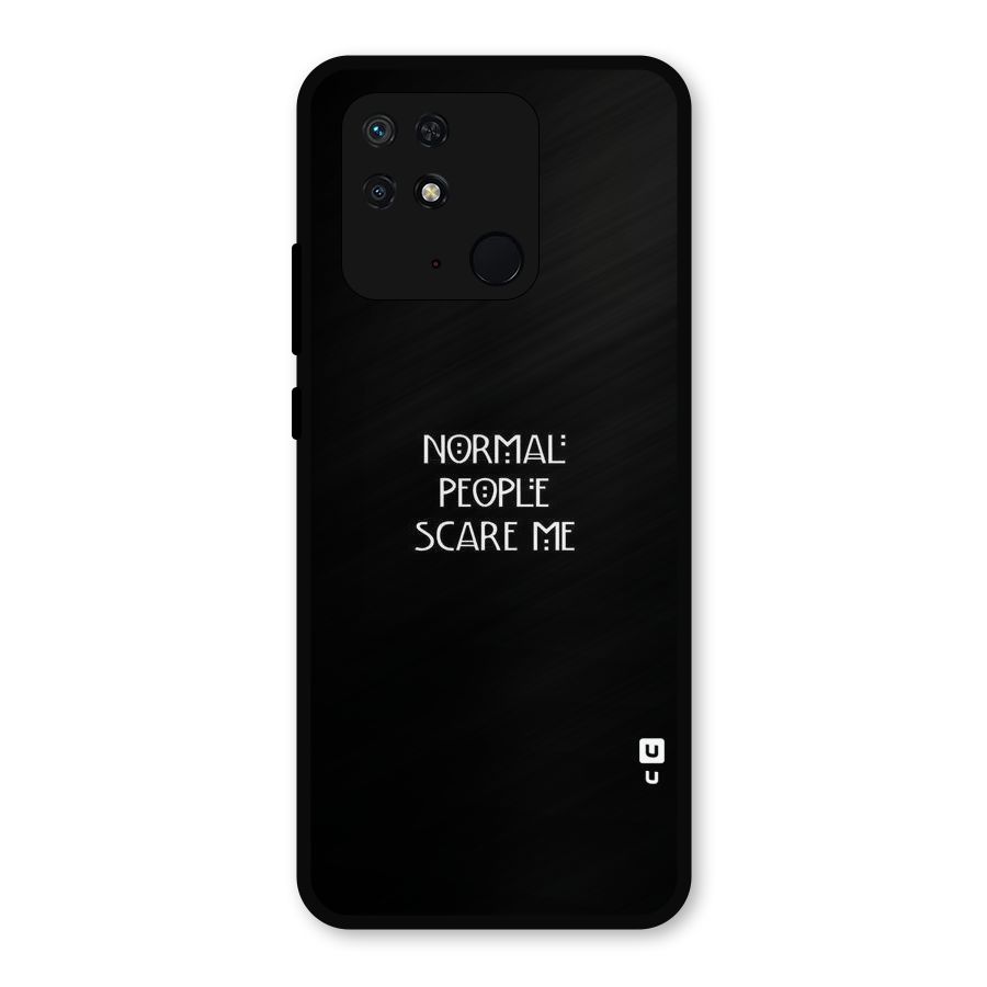 Normal People Metal Back Case for Redmi 10 Power