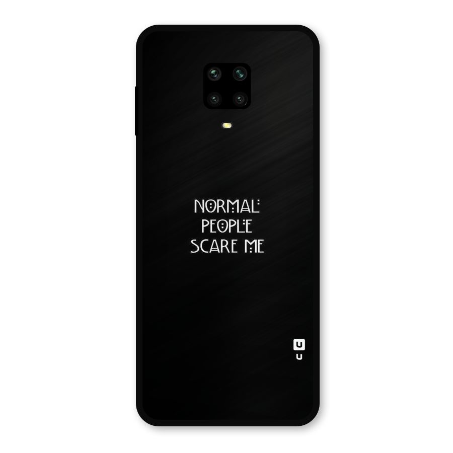 Normal People Metal Back Case for Redmi Note 9 Pro Max