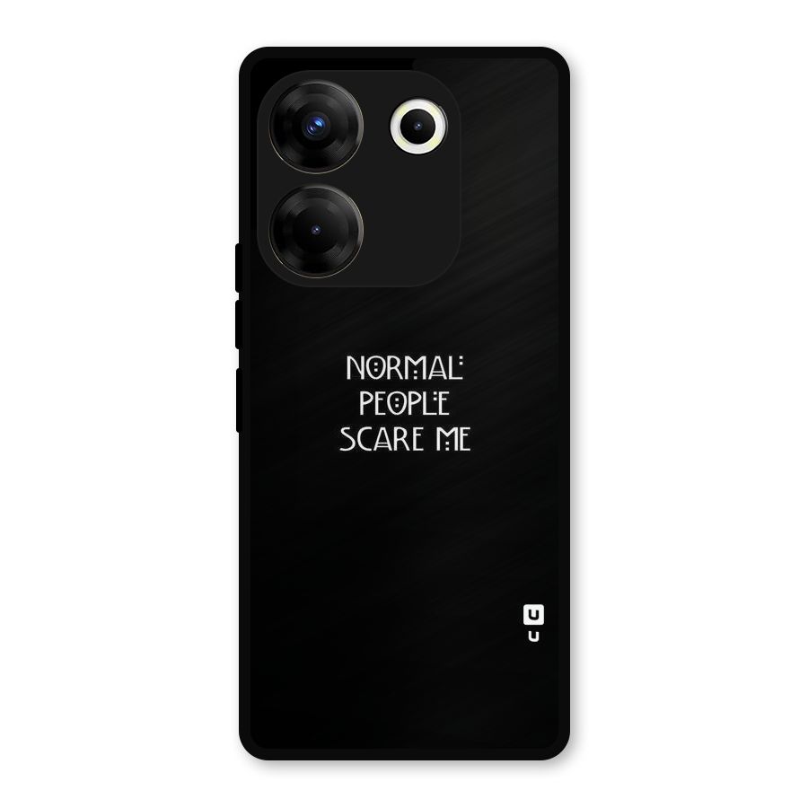 Normal People Metal Back Case for Tecno Camon 20 Pro