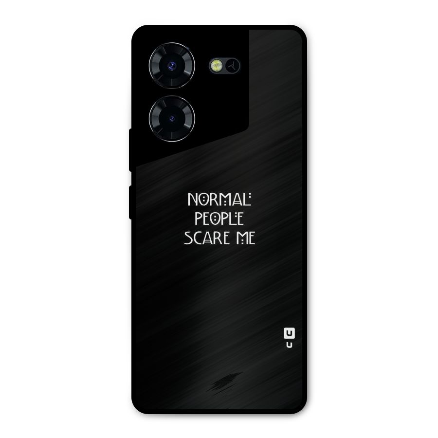 Normal People Metal Back Case for Tecno Pova 5 Pro 5G