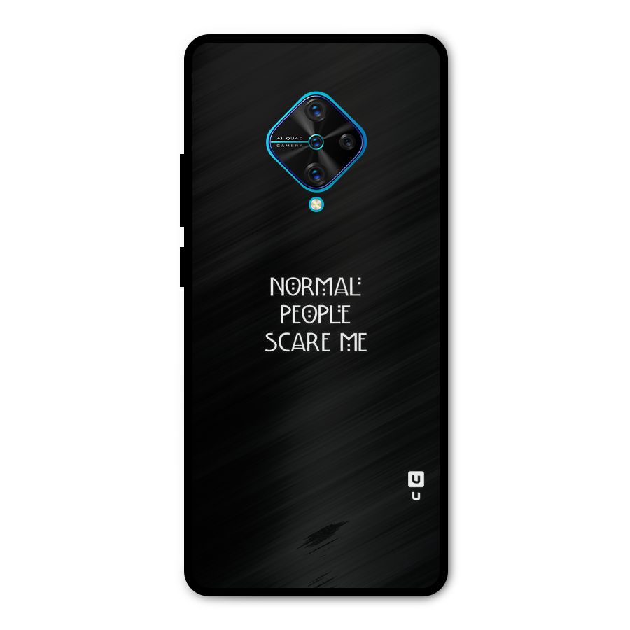 Normal People Metal Back Case for Vivo S1 Pro