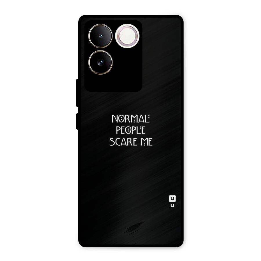 Normal People Metal Back Case for Vivo T2 Pro