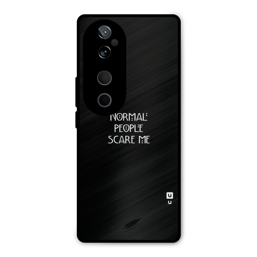 Normal People Metal Back Case for Vivo T3 Ultra