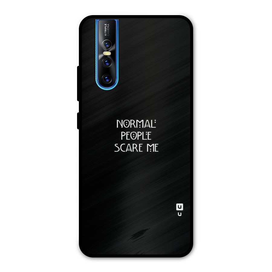Normal People Metal Back Case for Vivo V15 Pro