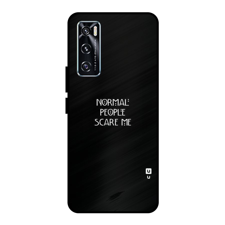 Normal People Metal Back Case for Vivo V20 SE