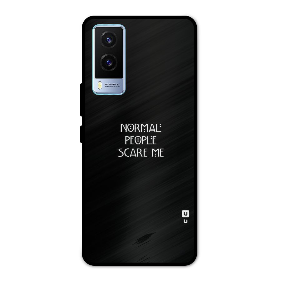 Normal People Metal Back Case for Vivo V21e 5G