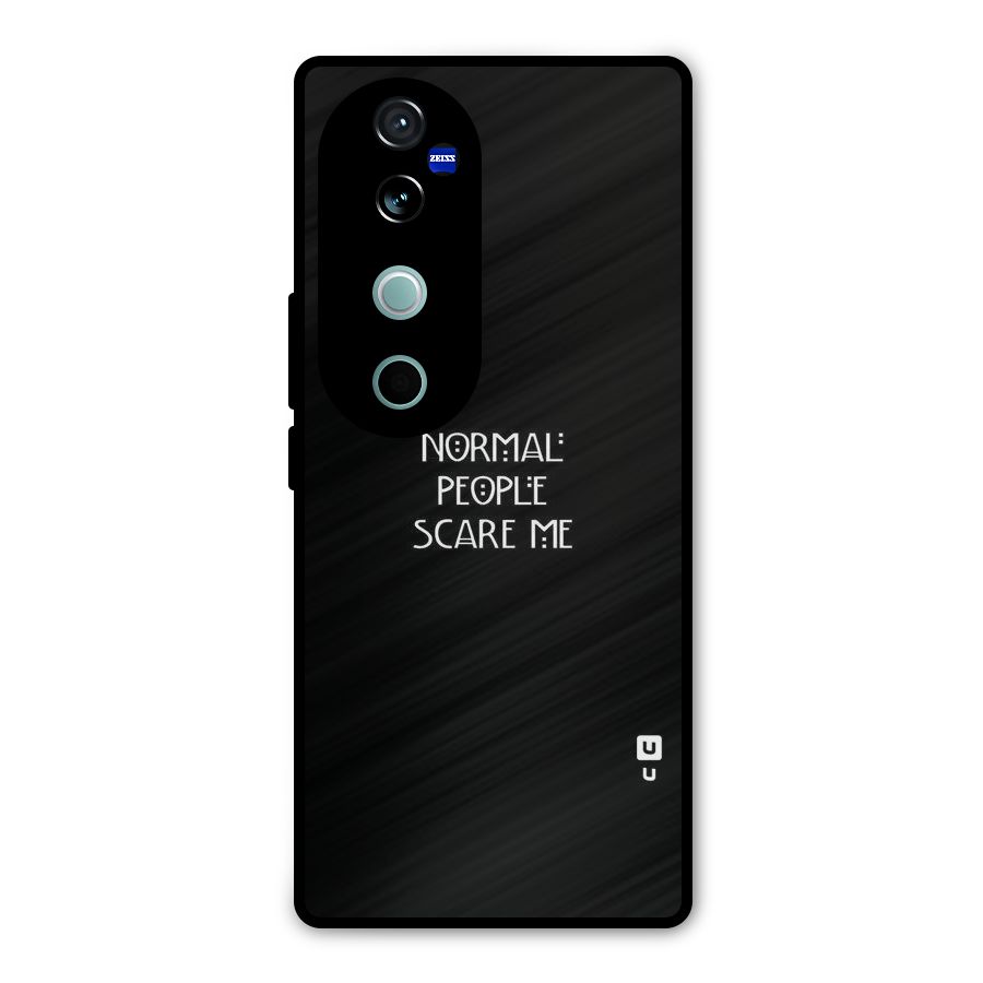 Normal People Metal Back Case for Vivo V40 Pro