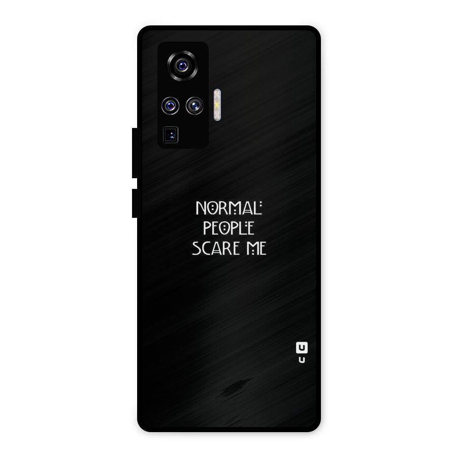 Normal People Metal Back Case for Vivo X50 Pro