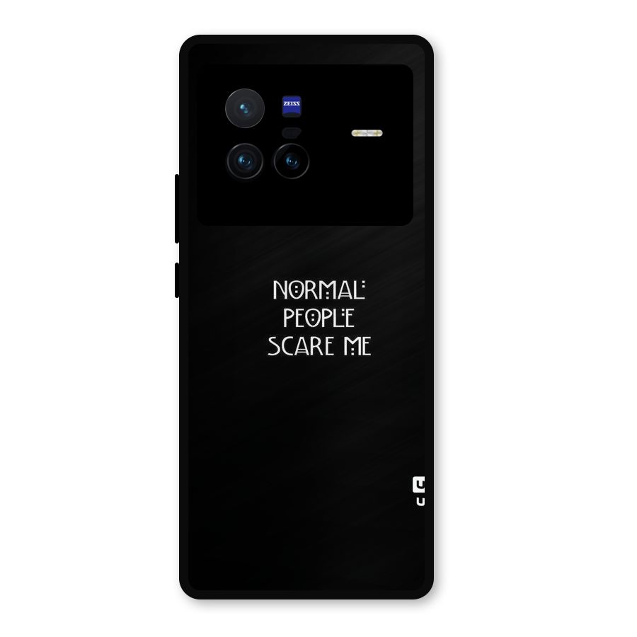 Normal People Metal Back Case for Vivo X80