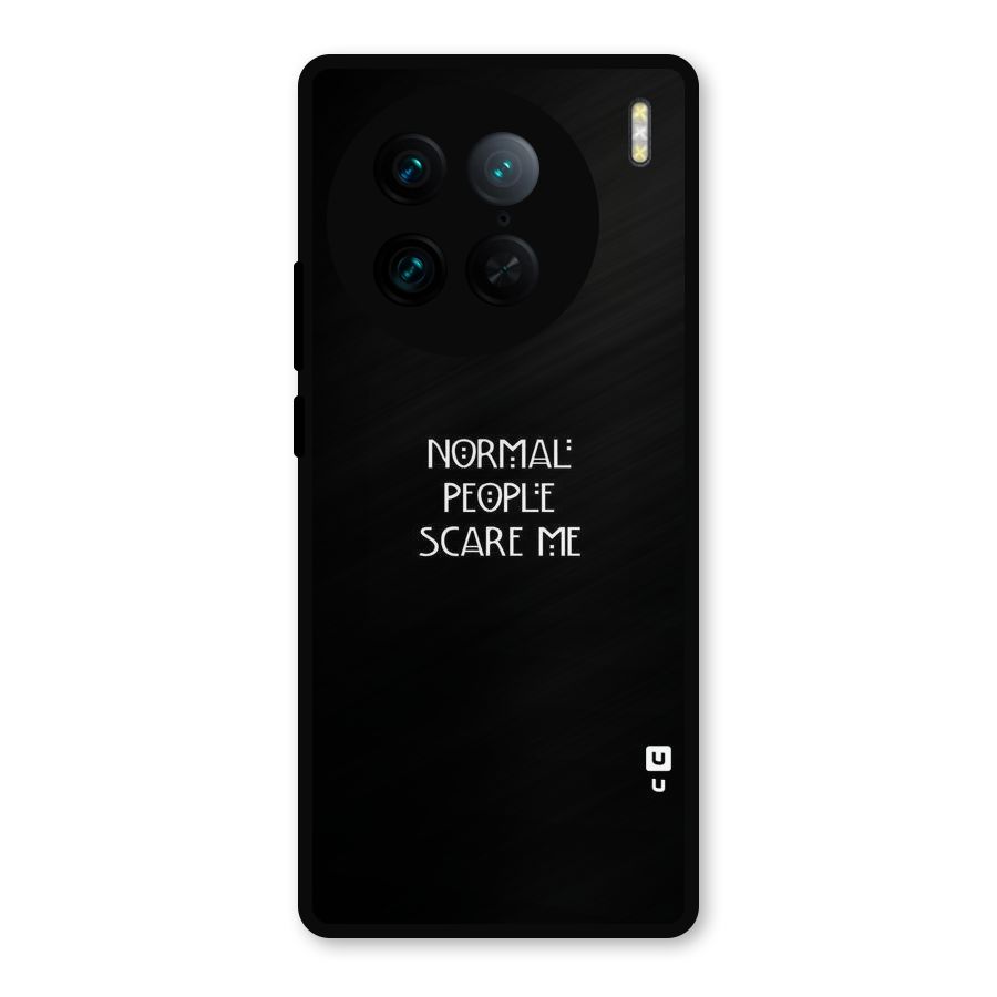 Normal People Metal Back Case for Vivo X90 Pro
