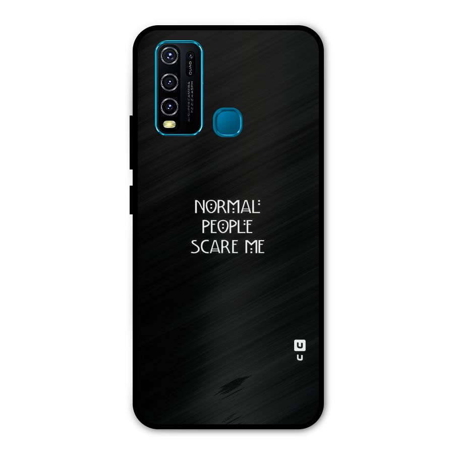 Normal People Metal Back Case for Vivo Y30