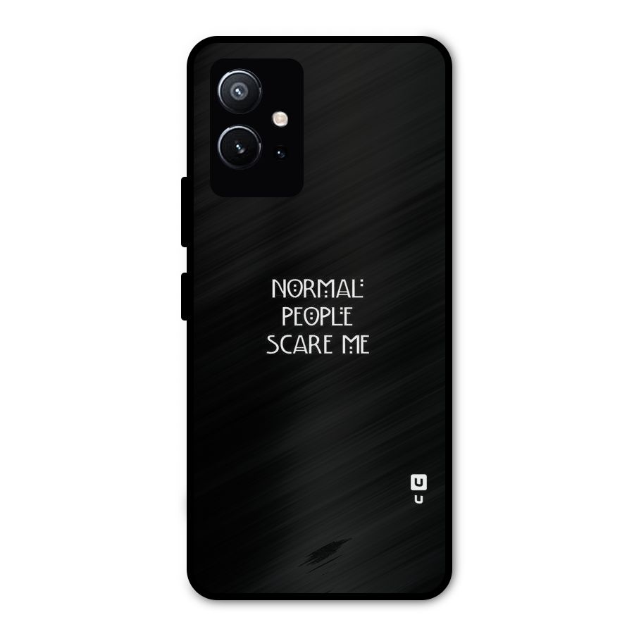 Normal People Metal Back Case for Vivo Y75 5G