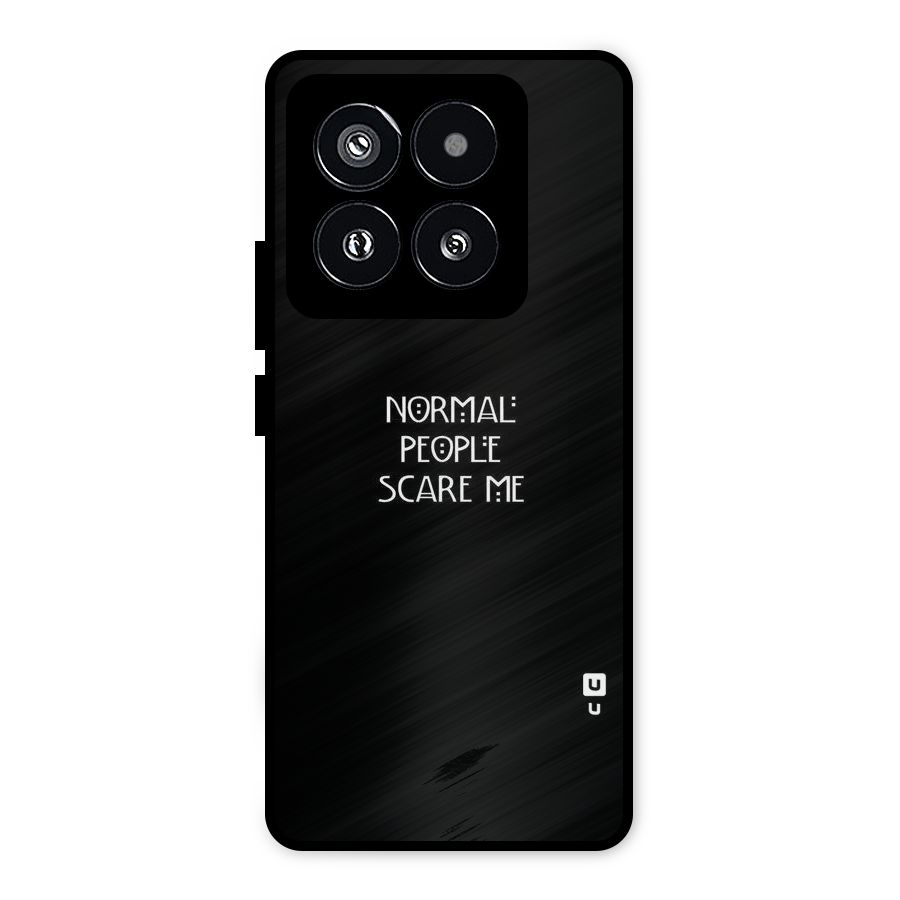 Normal People Metal Back Case for Xiaomi 14 Pro