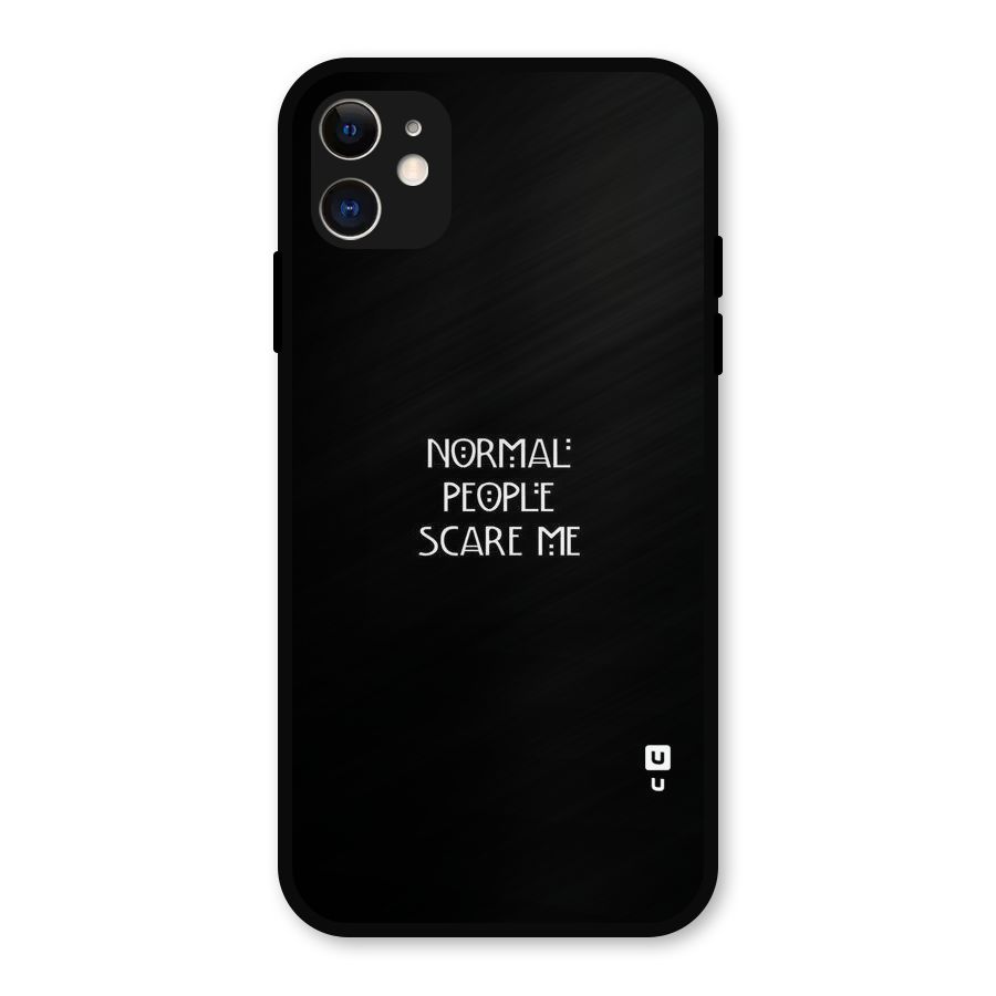 Normal People Metal Back Case for iPhone 11