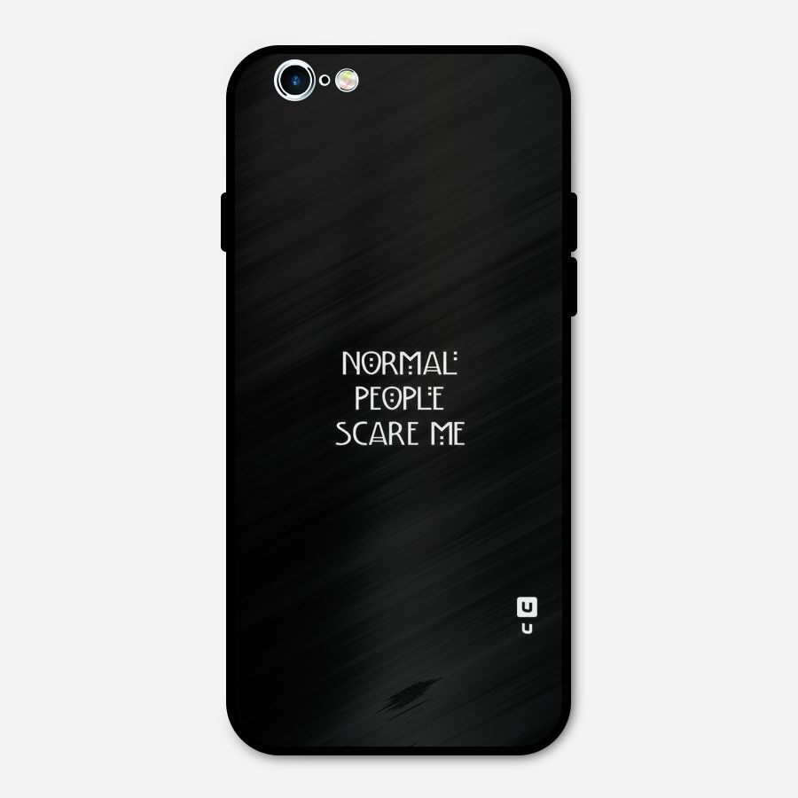 Normal People Metal Back Case for iPhone 6 6s