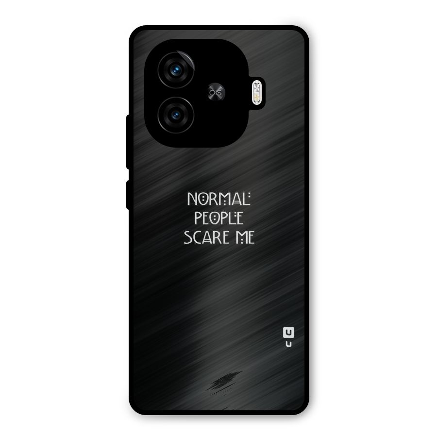 Normal People Metal Back Case for iQOO Z9 Turbo