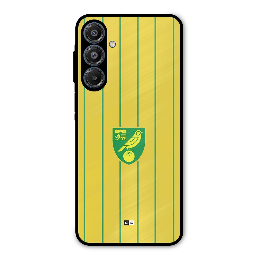 Norwich City Metal Back Case for Galaxy A16 5G