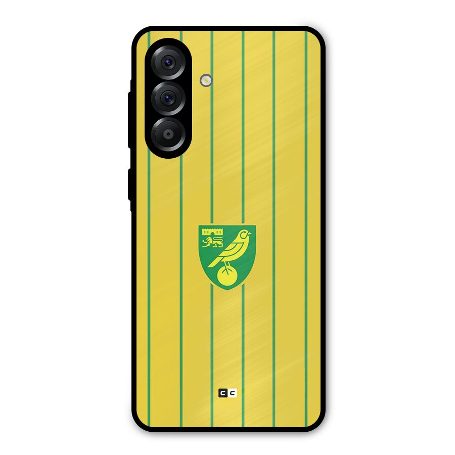 Norwich City Metal Back Case for Galaxy A56