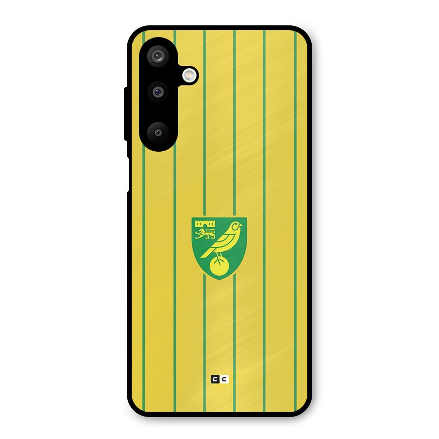 Norwich City Metal Back Case for Galaxy M16