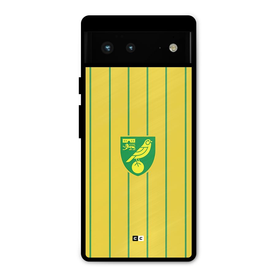 Norwich City Metal Back Case for Google Pixel 6