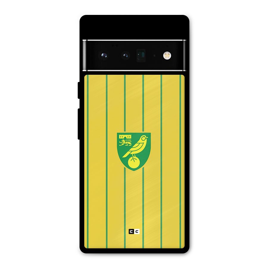 Norwich City Metal Back Case for Google Pixel 6 Pro