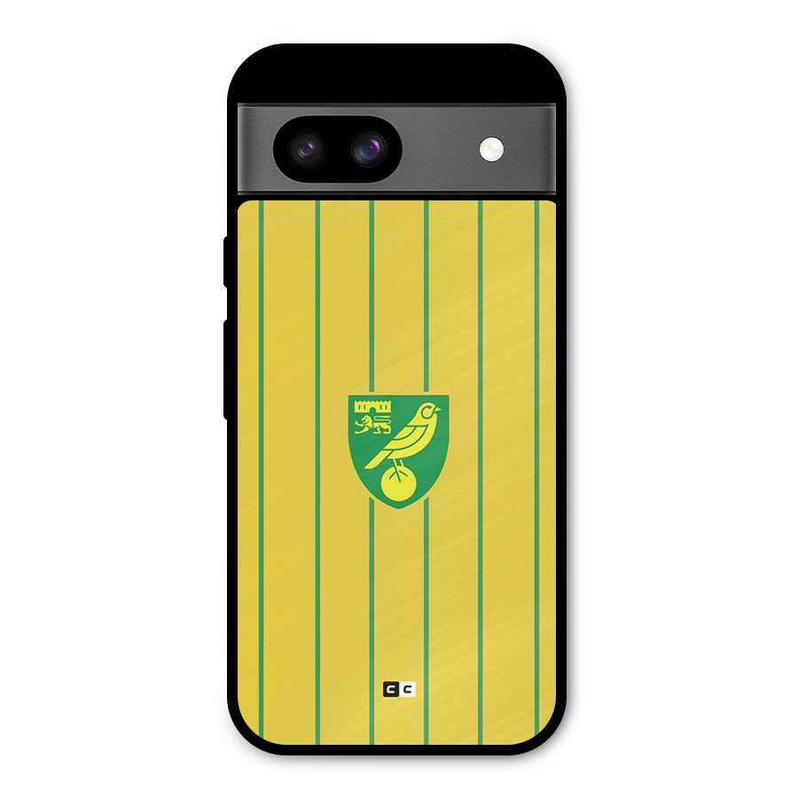 Norwich City Metal Back Case for Google Pixel 8a