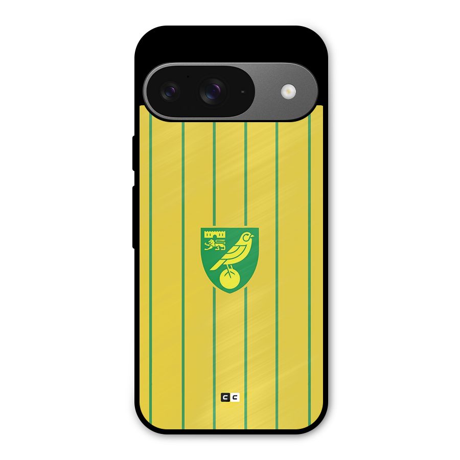 Norwich City Metal Back Case for Google Pixel 9