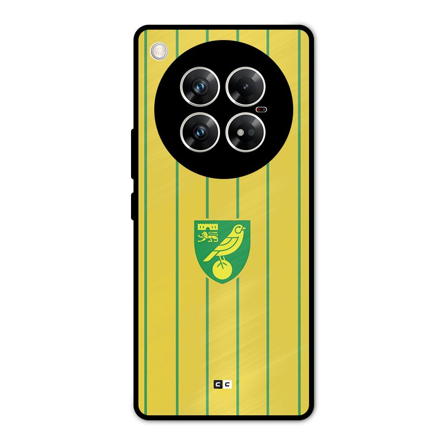 Norwich City Metal Back Case for Infinix Zero 40 5G