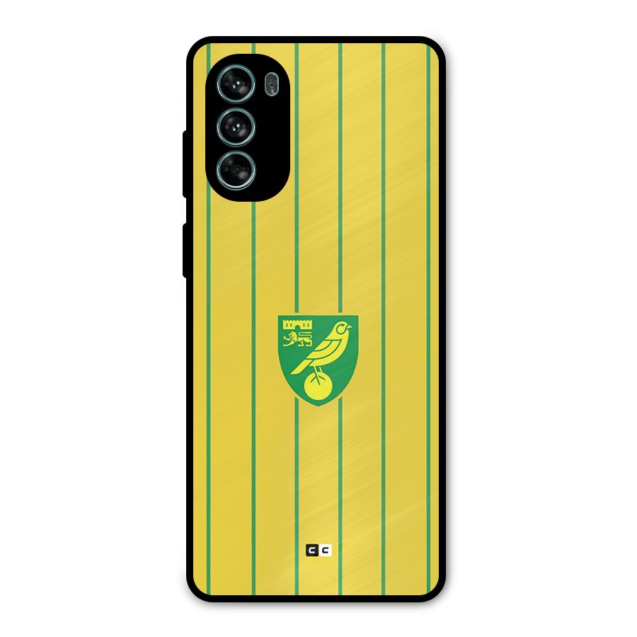 Norwich City Metal Back Case for Moto G62