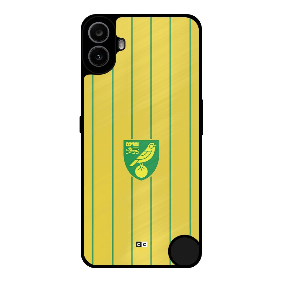 Norwich City Metal Back Case for Nothing CMF Phone 1