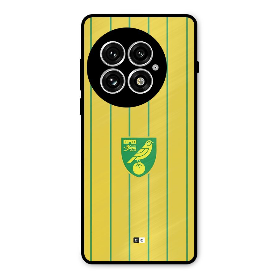 Norwich City Metal Back Case for OnePlus 13