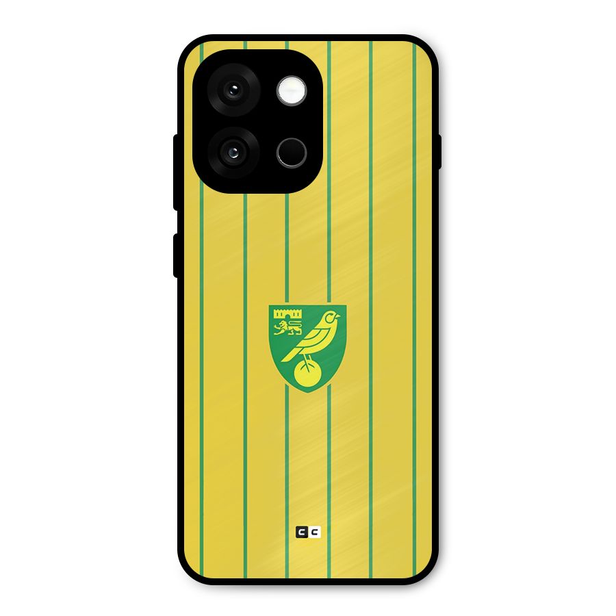 Norwich City Metal Back Case for OnePlus 13s