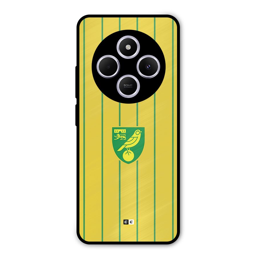 Norwich City Metal Back Case for Poco M7