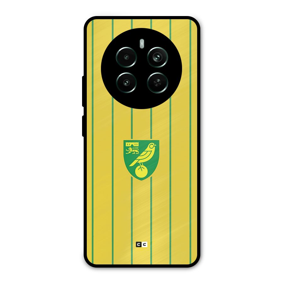 Norwich City Metal Back Case for Realme Narzo 70 Pro