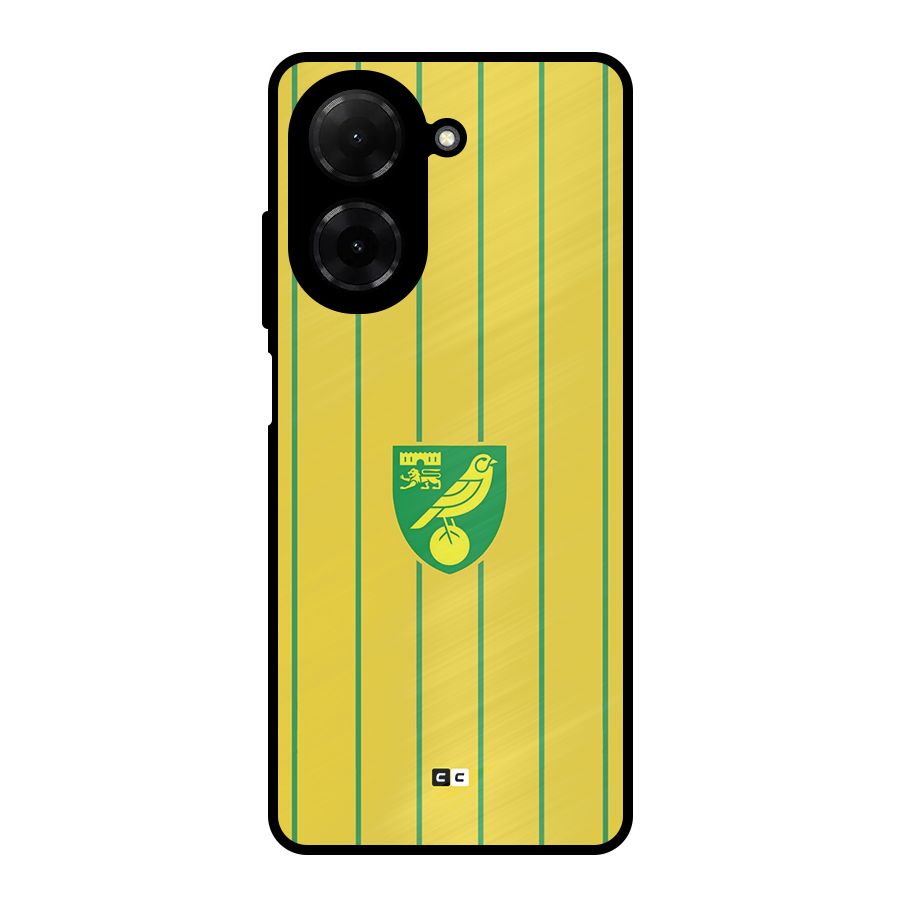 Norwich City Metal Back Case for Redmi A5 4G
