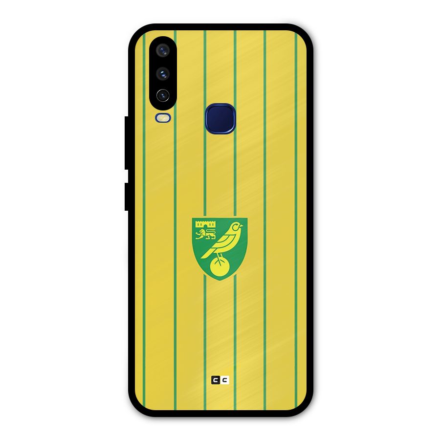 Norwich City Metal Back Case for Vivo Y15