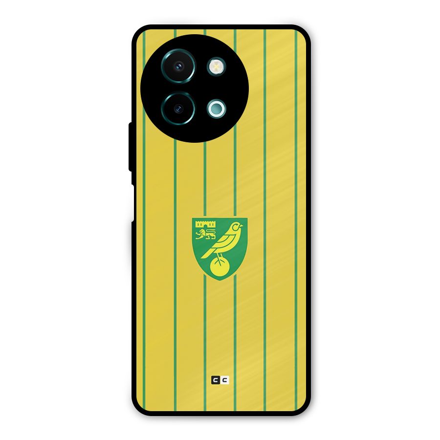 Norwich City Metal Back Case for Vivo Y58