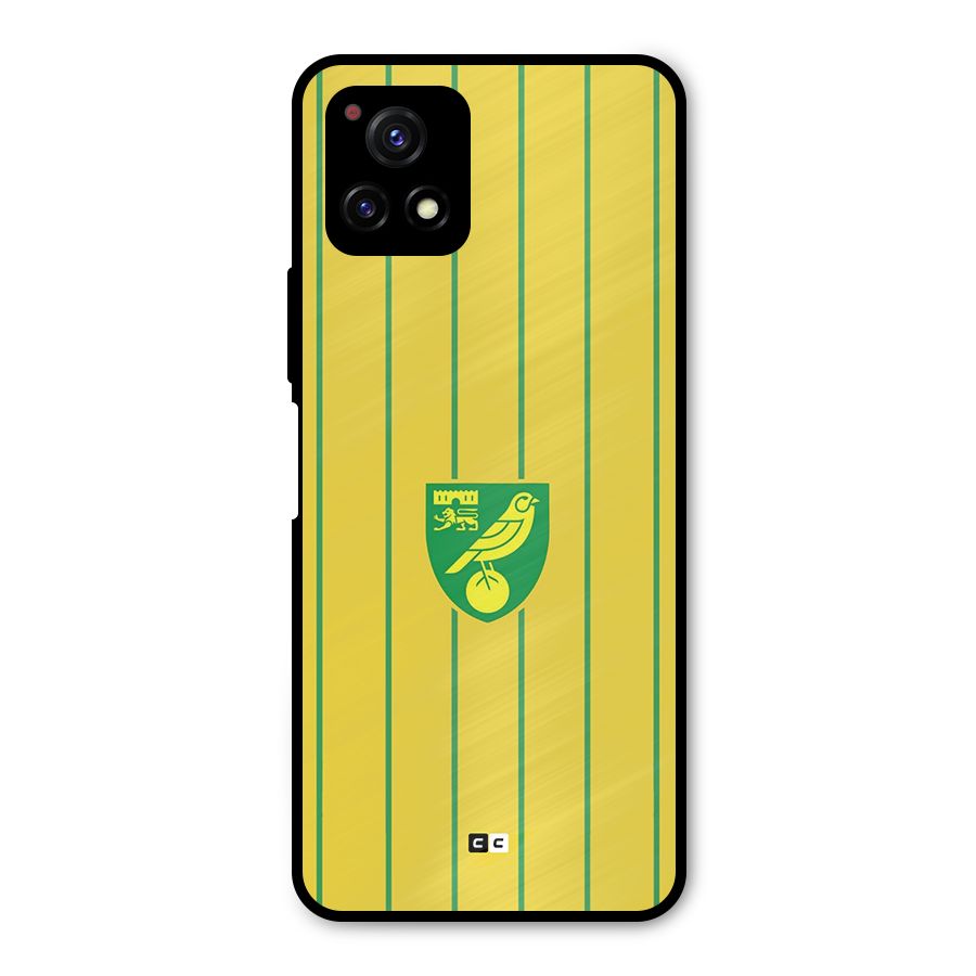 Norwich City Metal Back Case for Vivo Y72 5G