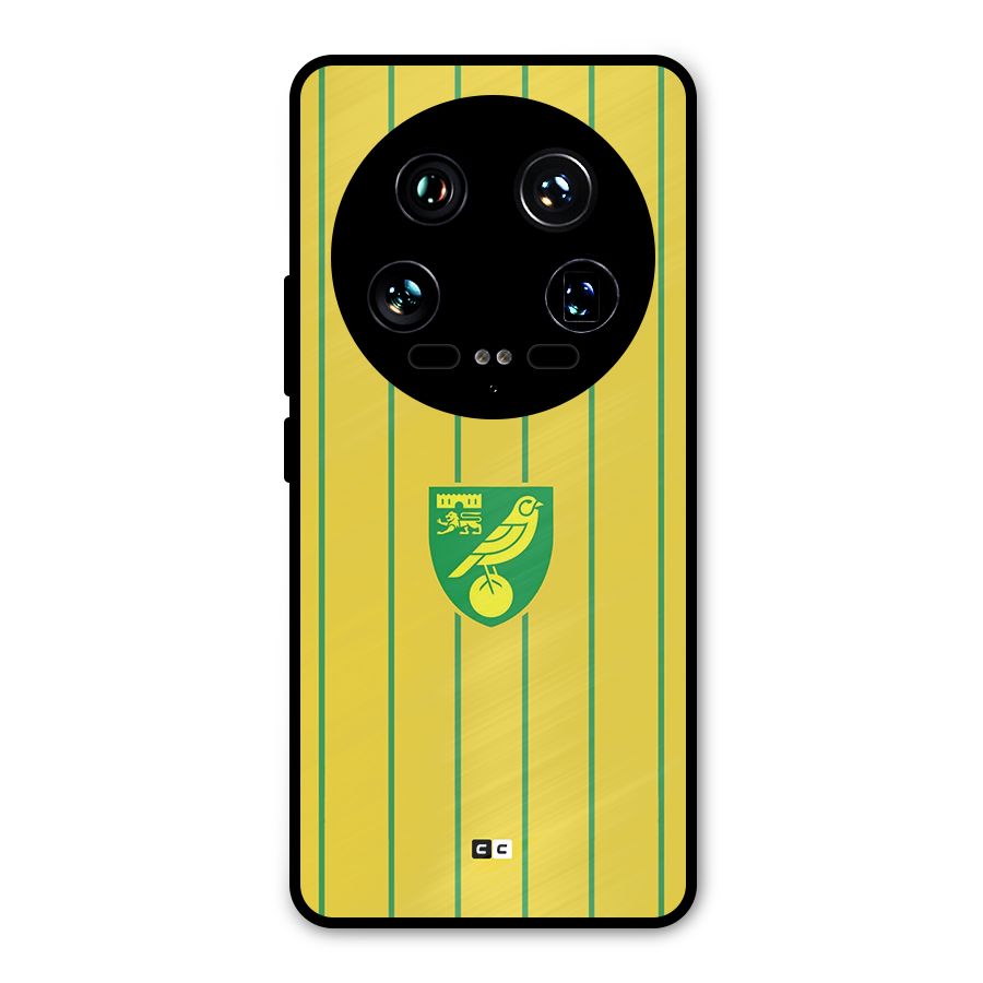 Norwich City Metal Back Case for Xiaomi 14 Ultra