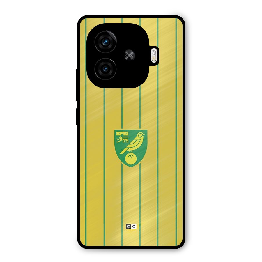 Norwich City Metal Back Case for iQOO Neo 10R