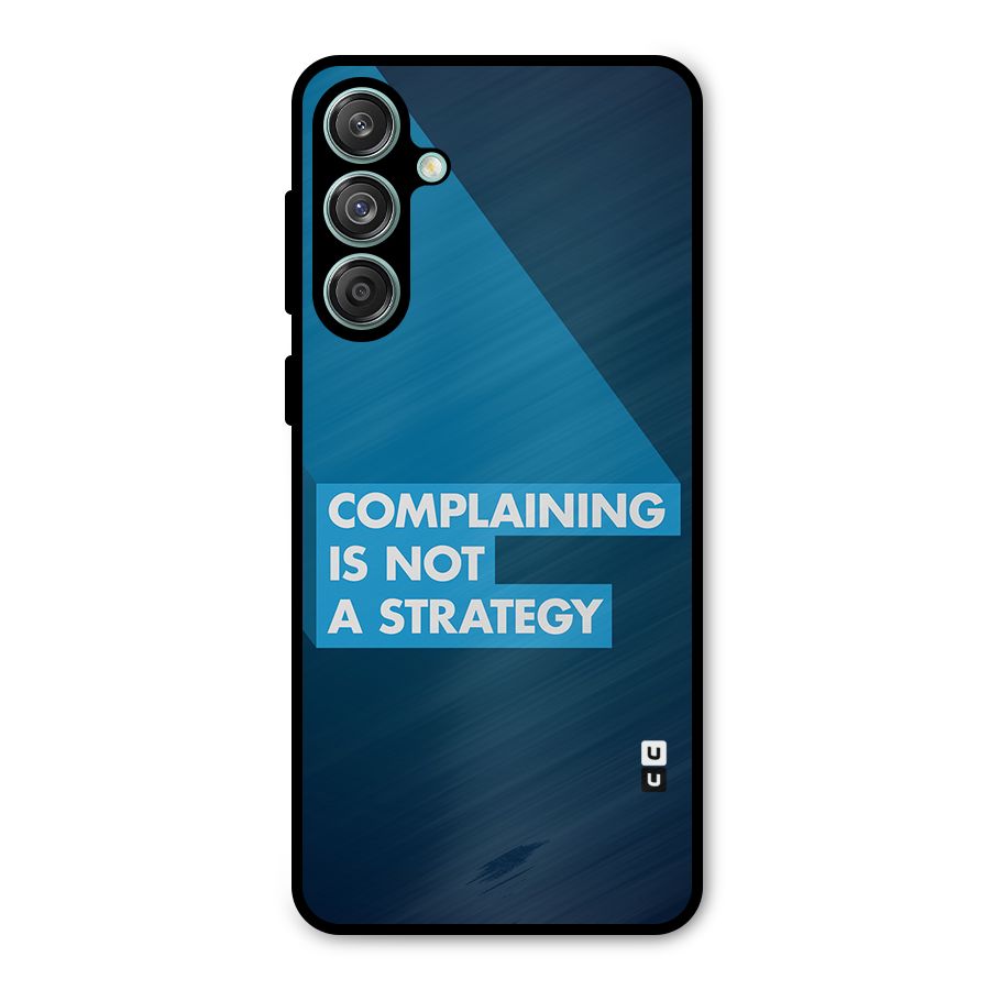 Not A Strategy Metal Back Case for Galaxy M55 5G