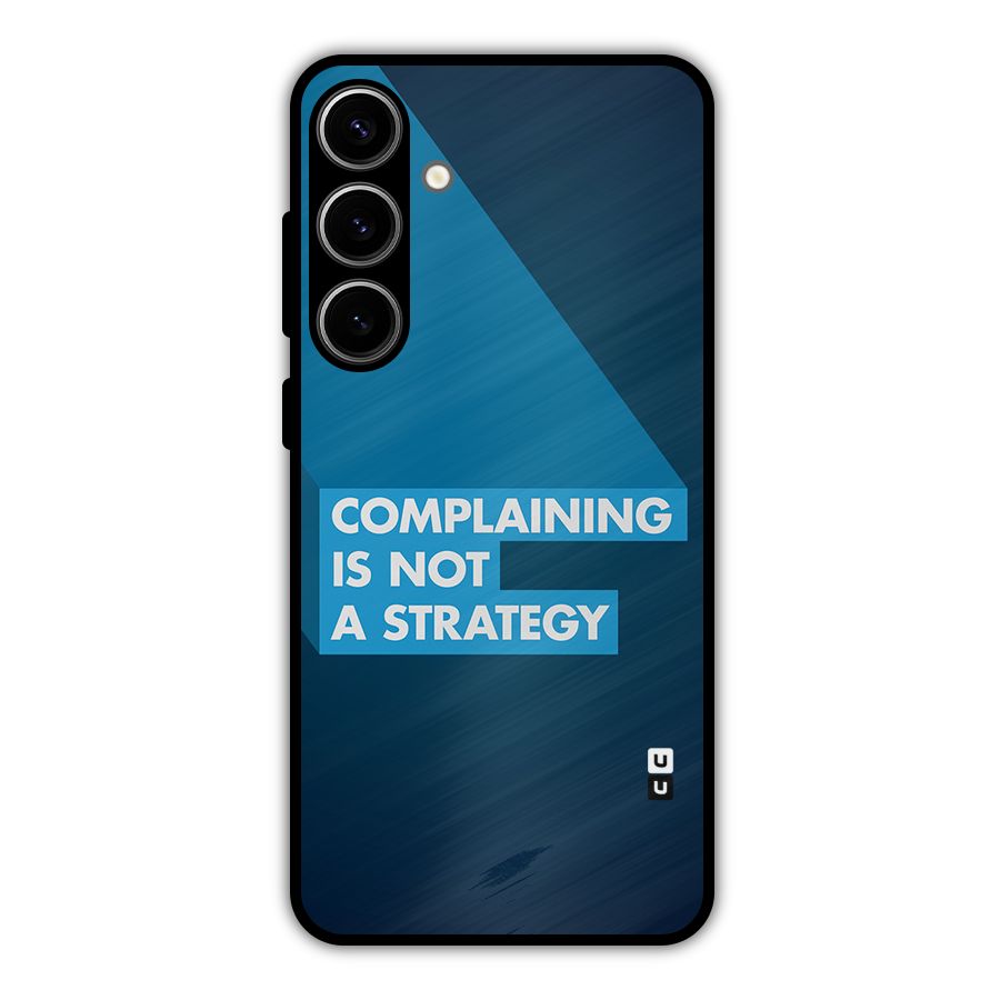 Not A Strategy Metal Back Case for Galaxy S24 Plus