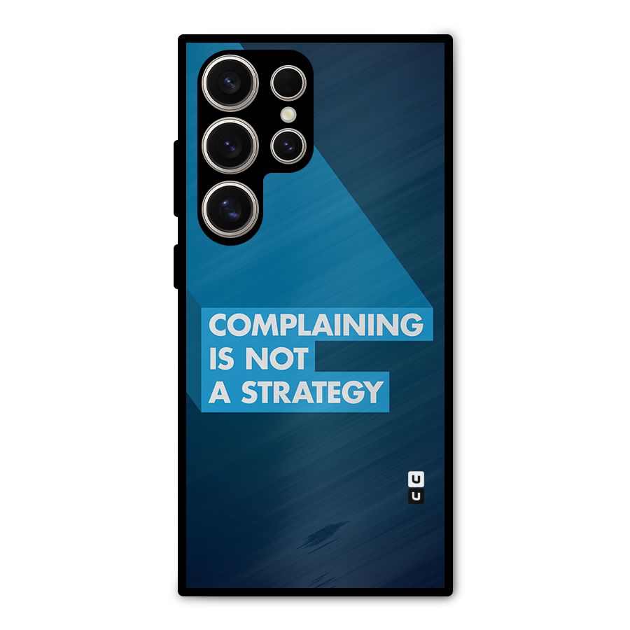 Not A Strategy Metal Back Case for Galaxy S24 Ultra