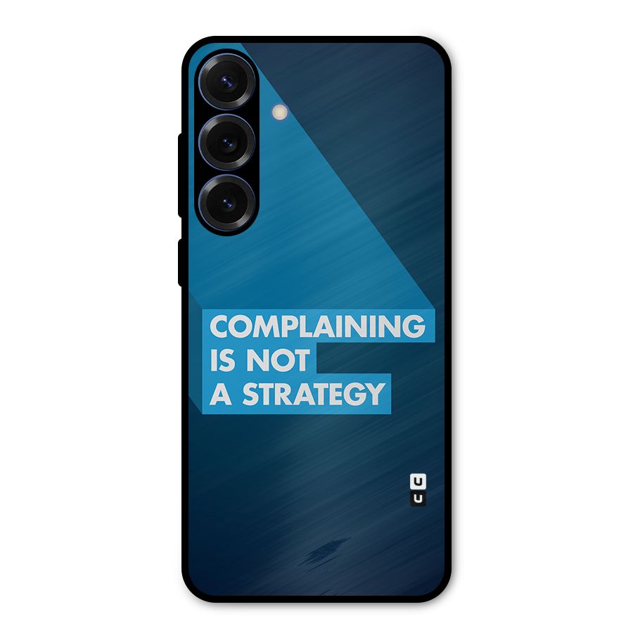 Not A Strategy Metal Back Case for Galaxy S25 Plus