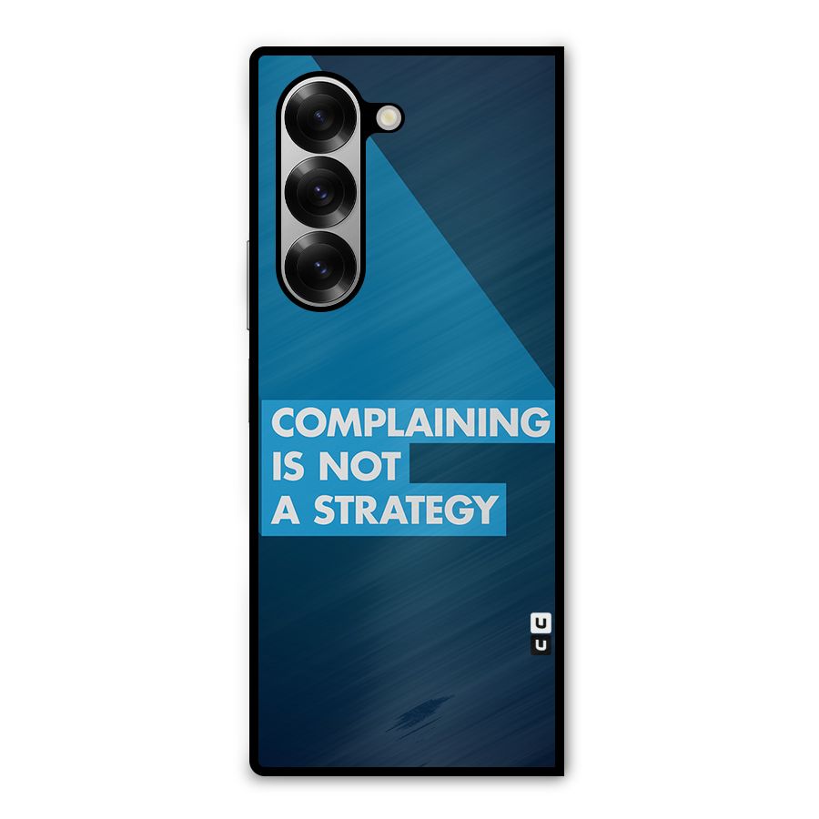 Not A Strategy Metal Back Case for Galaxy Z Fold6