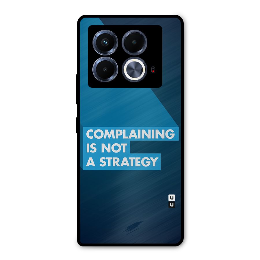 Not A Strategy Metal Back Case for Infinix Note 40 5G