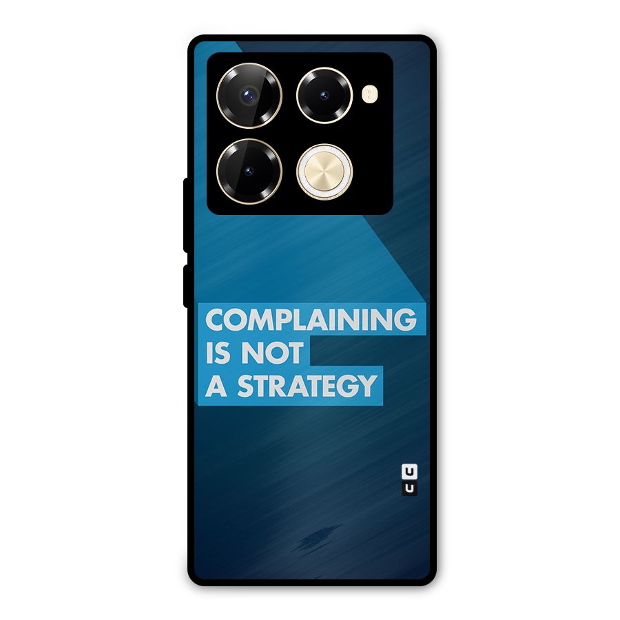Not A Strategy Metal Back Case for Infinix Note 40 Pro Plus