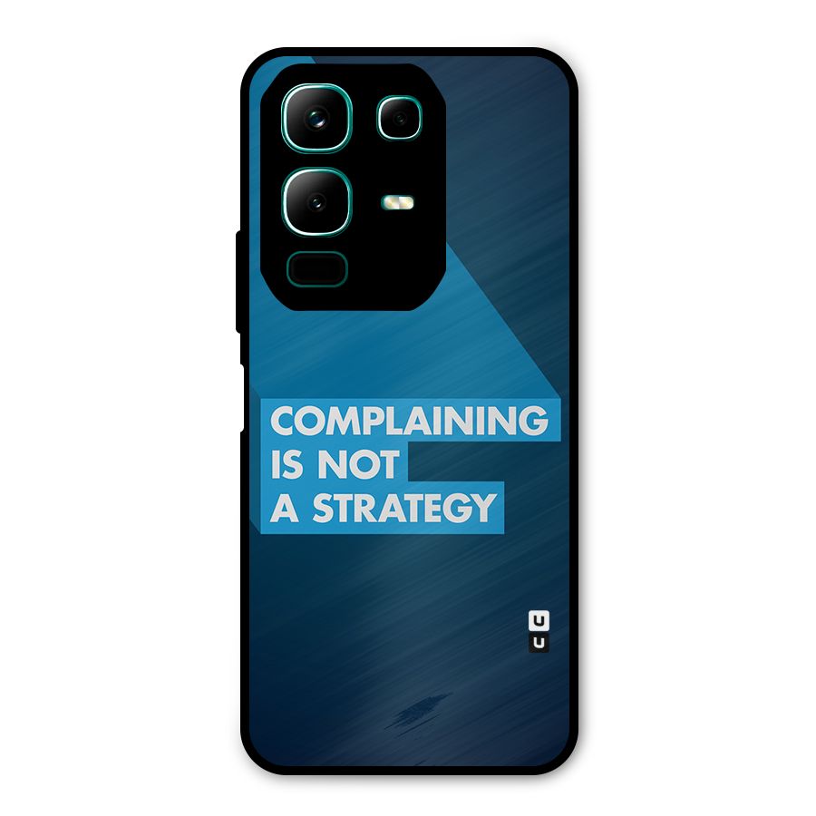 Not A Strategy Metal Back Case for Infinix Note 50x