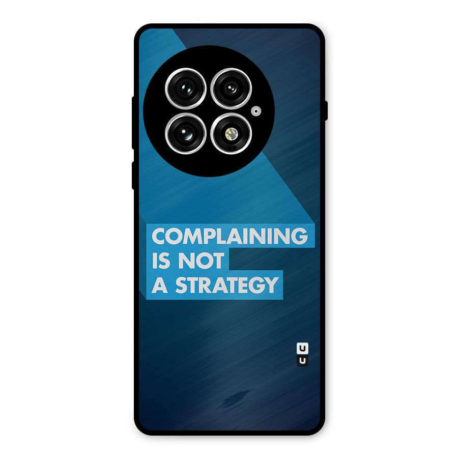 Not A Strategy Metal Back Case for OnePlus 13